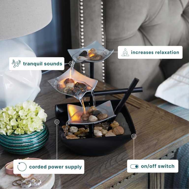 Homedics Tabletop Water Fountain Featured Image