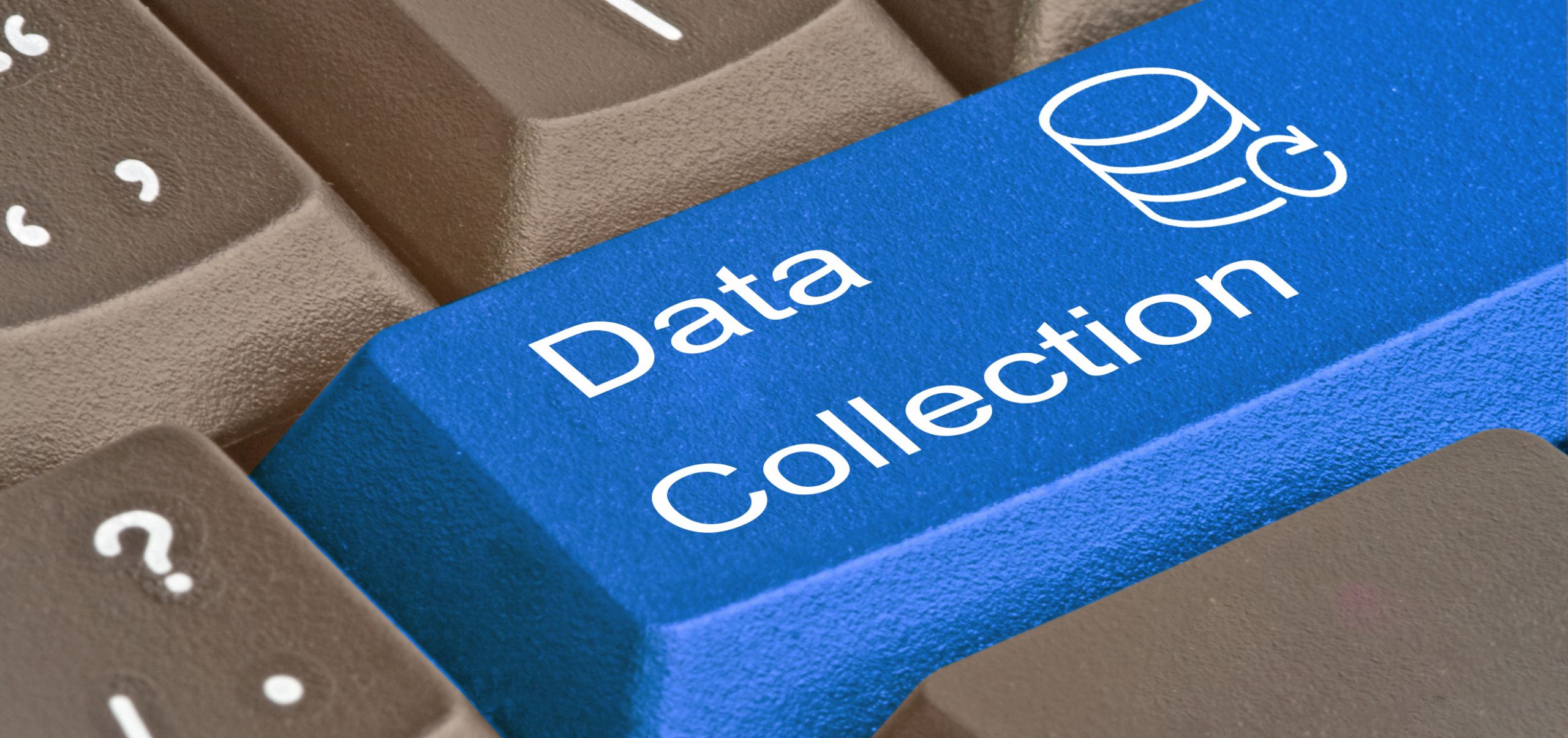 Keyboard key labeled data collection for gathering insights