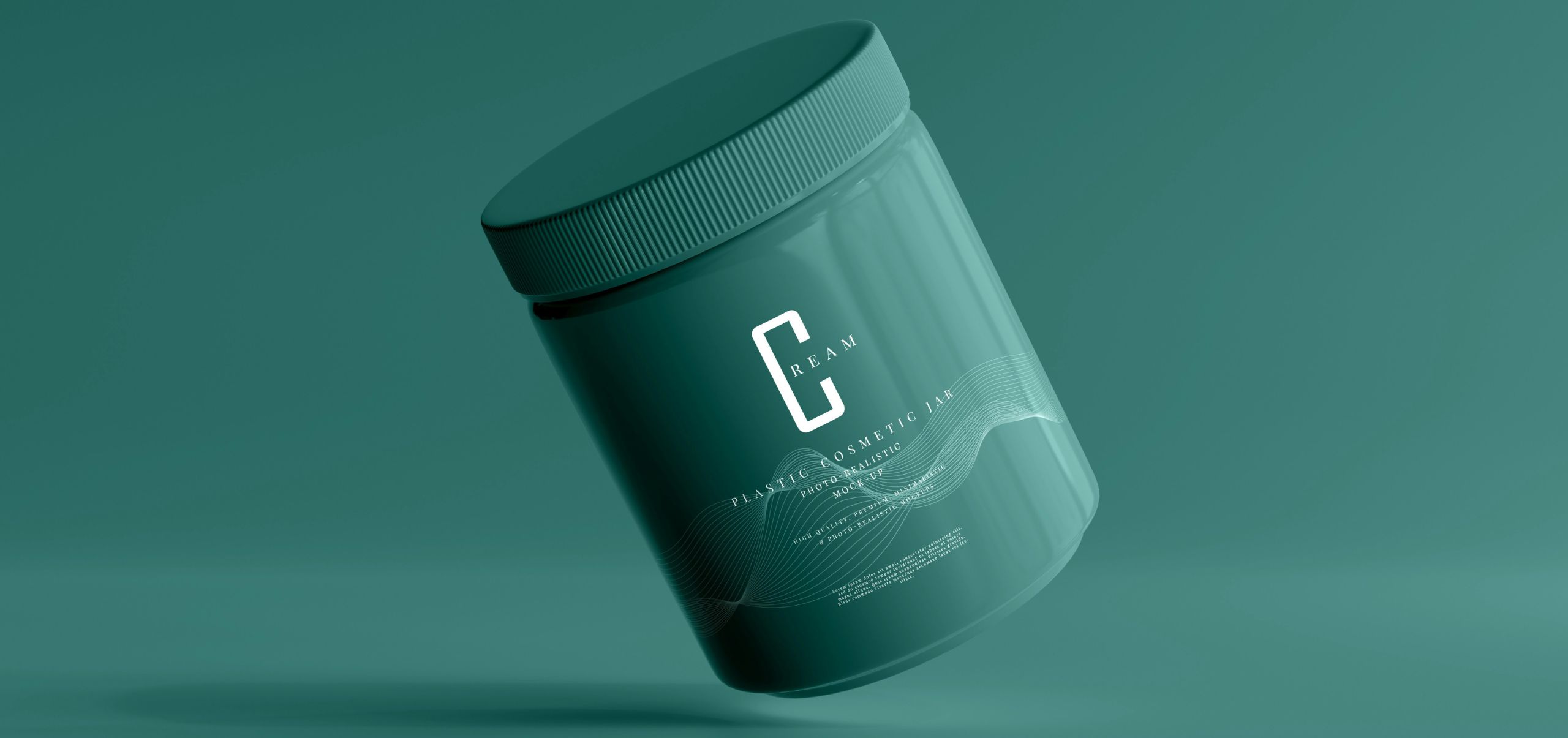 Mockup of a product for display purposes